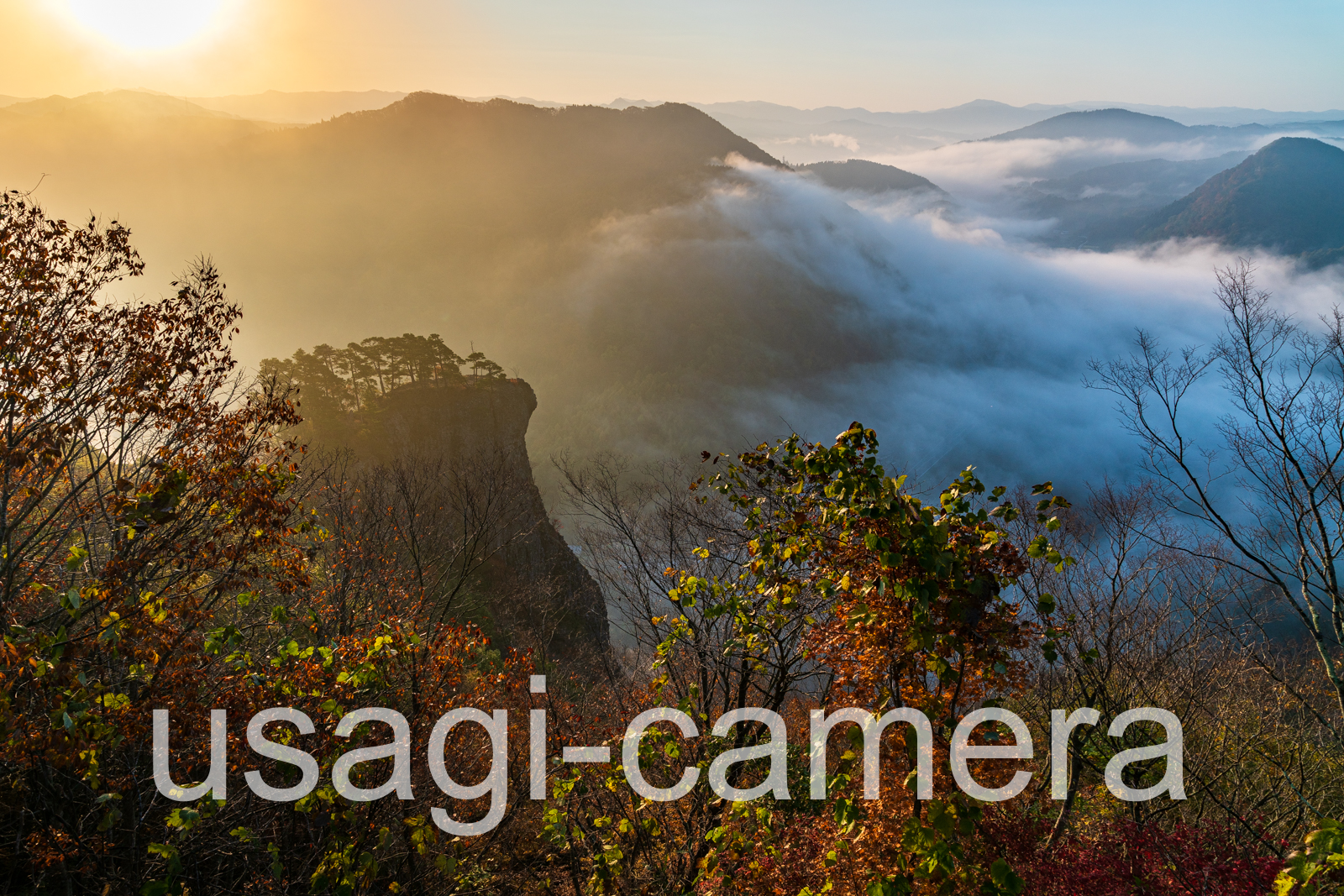 馬仙峡の紅葉