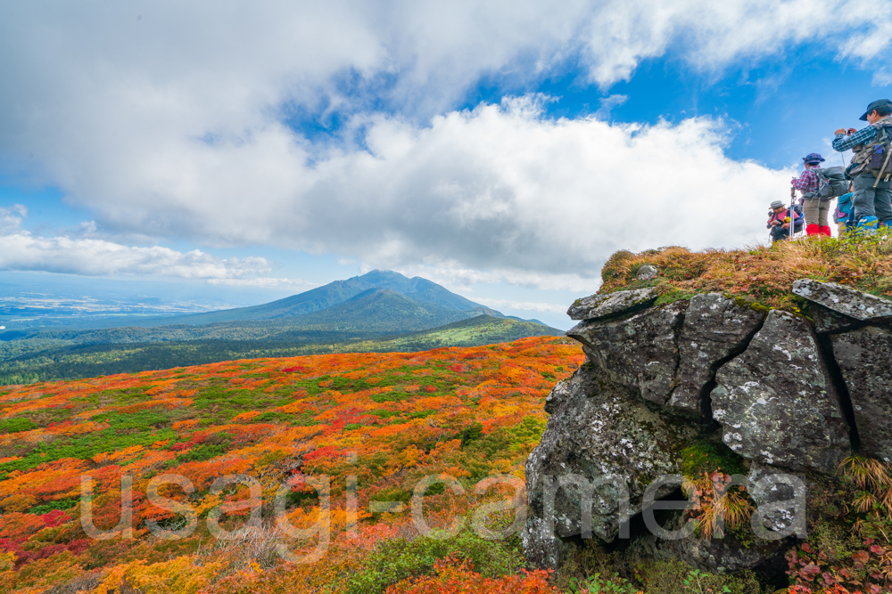 三ツ石山の紅葉